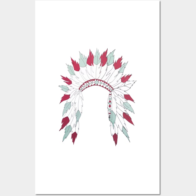 Headdress Wall Art by wildmagnolia